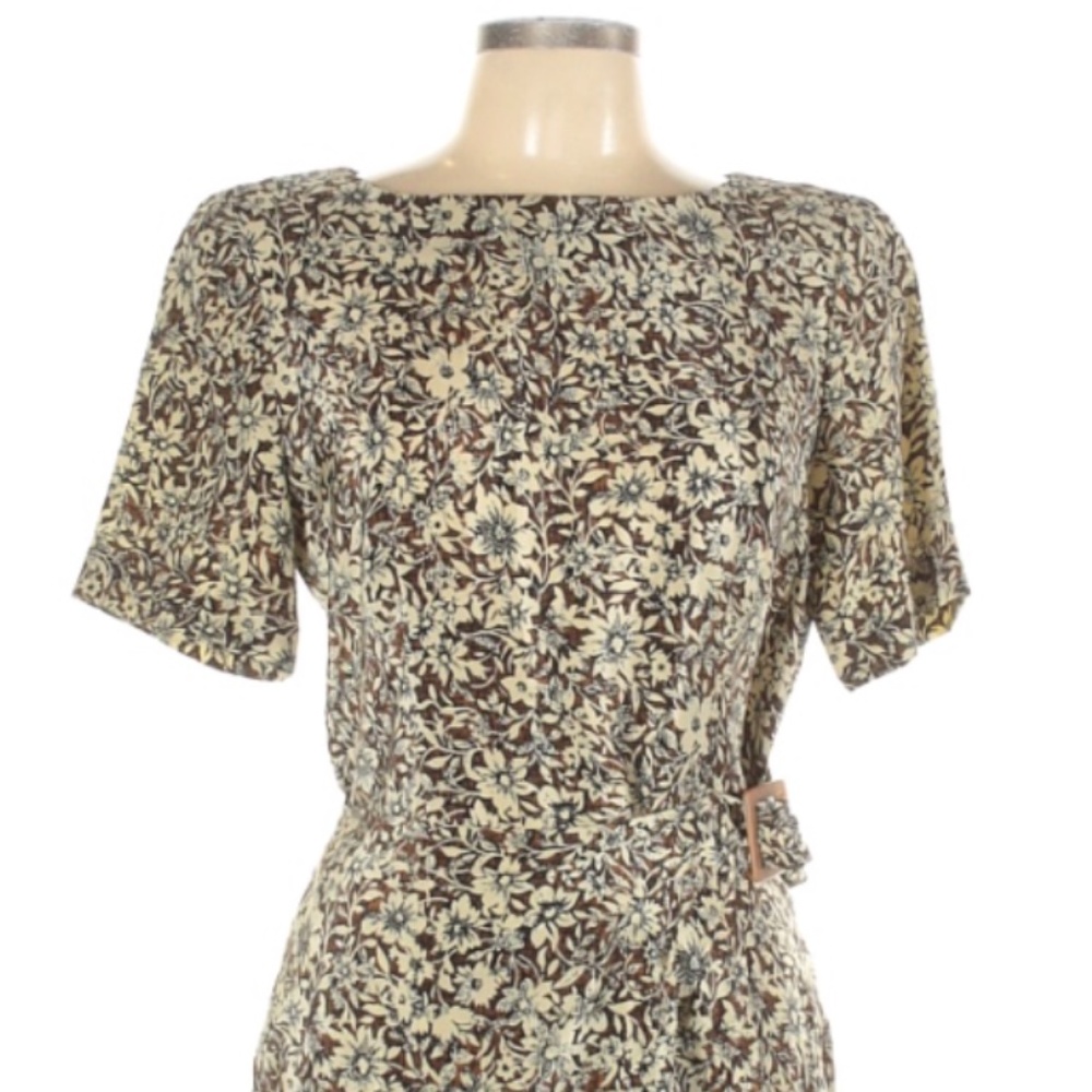 Liz Claiborne Silk Wrap Dress
